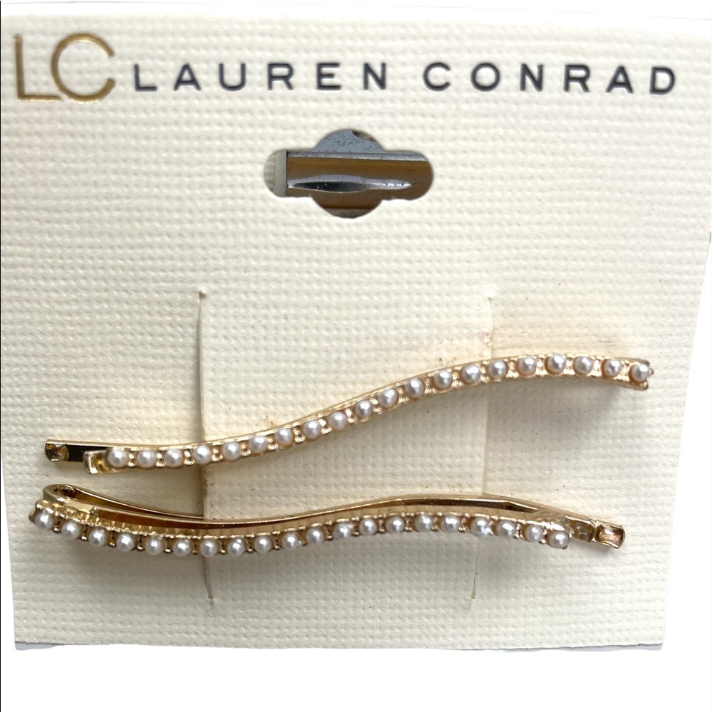 LC Lauren Conrad Hair Pins with faux Pearl accent